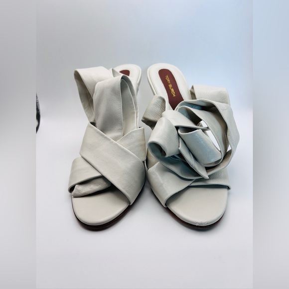 Tory Burch wedge white 9.5 - Picture 7 of 9